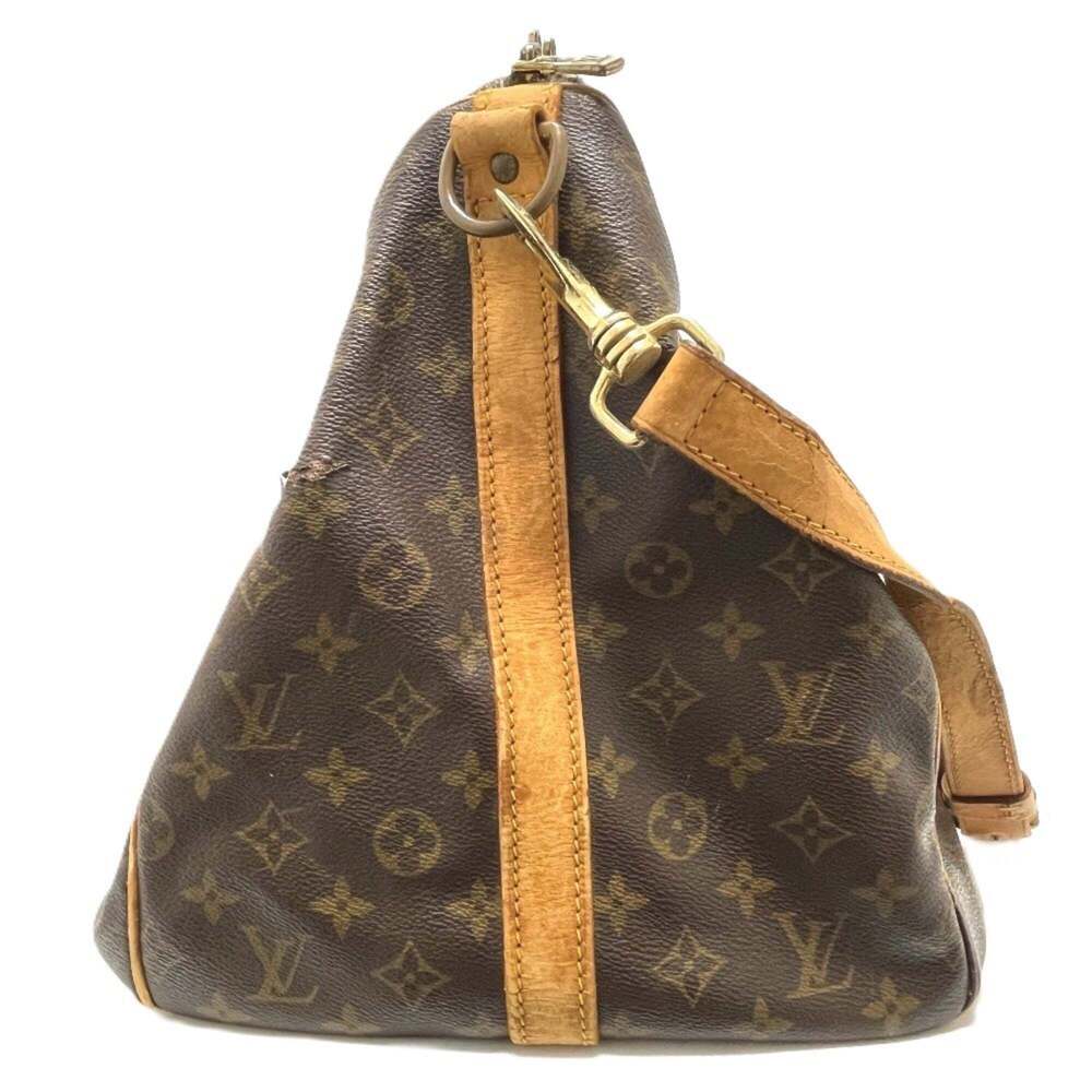 LOUIS VUITTON Authentic Brown Monogram Canvas Boston Bag - Picture 3 of 16
